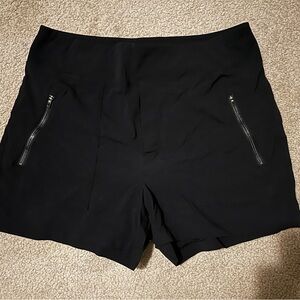 Athleta Black Shorts - Size 8; Worn Once, Exc Condition!